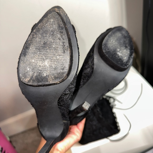 Lace Face Facts Thigh High Boot - Picture 6 of 11